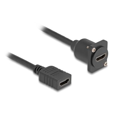 DeLOCK 87982 HDMI-Kabel 0,2 m HDMI Typ A (Standard) Schwarz