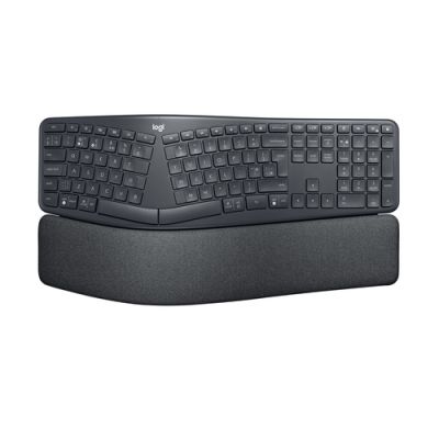 Logitech Ergo K860 Tastatur RF Wireless + Bluetooth US International Graphit