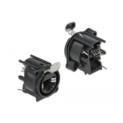 DeLOCK 87822 Drahtverbinder RJ-45 Schwarz