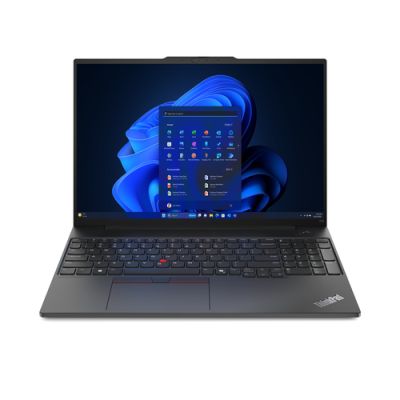 Lenovo ThinkPad E16 AMD Ryzen™ 5 7535HS Laptop 40,6 cm (16") WUXGA 32 GB DDR5-SDRAM 1 TB SSD Wi-Fi 6E (802.11ax) Windows 11 Pro Schwarz