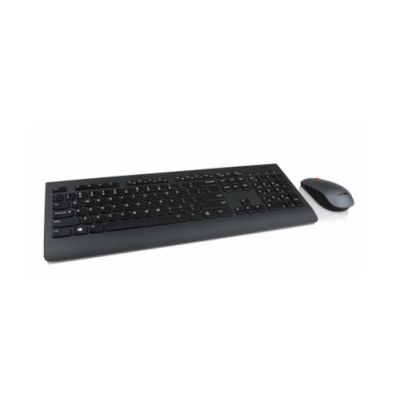 Lenovo 4X30H56806 Tastatur Maus enthalten RF Wireless AZERTY Französisch Schwarz