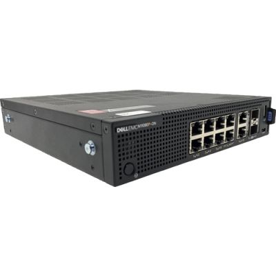 DELL N-Series N1108EP-ON Managed L2 Gigabit Ethernet (10/100/1000) Power over Ethernet (PoE) 1U Schwarz