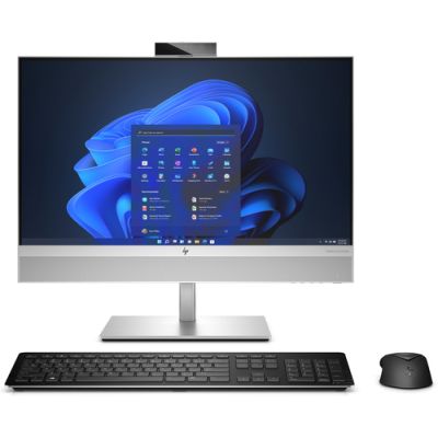 HP EliteOne 840 G9 Intel® Core™ i7 i7-14700 60,5 cm (23.8") 1920 x 1080 Pixel All-in-One-PC 16 GB DDR5-SDRAM 512 GB SSD Windows 11 Pro Wi-Fi 6E (802.11ax) Schwarz, Silber