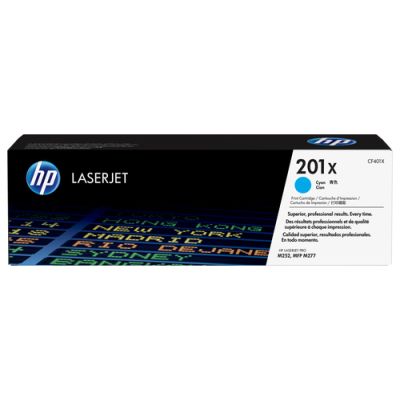 HP 201X Cyan Original LaserJet Tonerkartusche mit hoher Reichweite