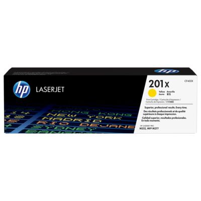 HP 201X Gelb Original LaserJet Tonerkartusche mit hoher Reichweite