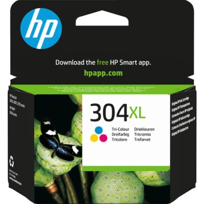 HP 304XL Cyan/Magenta/Gelb Original Tintenpatrone