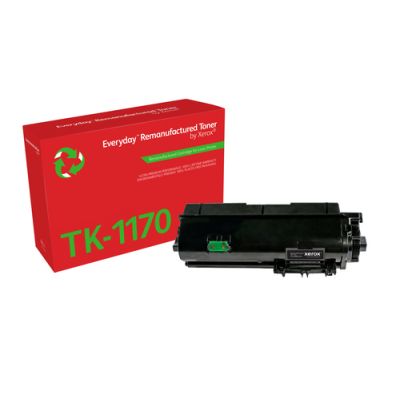 Everyday Wiederaufbereiteter Everyday™ Schwarz wiederaufbereiteter Toner von Xerox, kompatibel mit Kyocera TK-1170, Standardkapazität