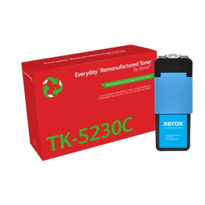 Everyday Wiederaufbereiteter Everyday™ Cyan wiederaufbereiteter Toner von Xerox, kompatibel mit Kyocera TK-5230C, Standardkapazität