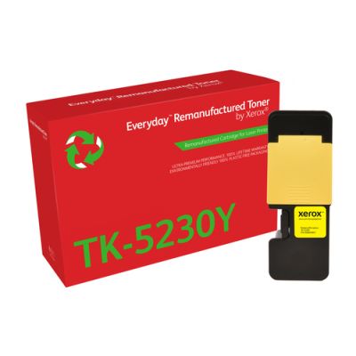 Everyday Wiederaufbereiteter Everyday™ Gelb wiederaufbereiteter Toner von Xerox, kompatibel mit Kyocera TK-5230Y, Standardkapazität