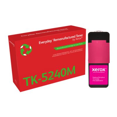 Everyday Wiederaufbereiteter Everyday™ Magenta wiederaufbereiteter Toner von Xerox, kompatibel mit Kyocera TK-5240M, Standardkapazität