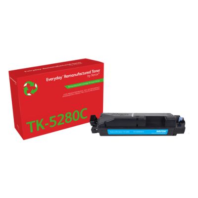 Everyday Wiederaufbereiteter Everyday™ Cyan wiederaufbereiteter Toner von Xerox, kompatibel mit Kyocera TK-5280C, Standardkapazität