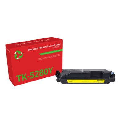 Everyday Wiederaufbereiteter Everyday™ Gelb wiederaufbereiteter Toner von Xerox, kompatibel mit Kyocera TK-5280Y, Standardkapazität