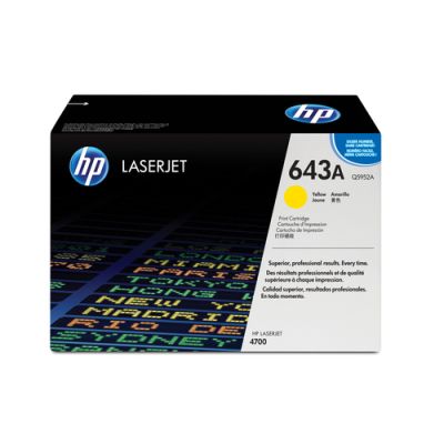 HP 643A Gelb Original LaserJet Tonerkartusche