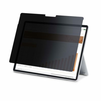 StarTech.com 4-Wege Laptop Sichtschutz für 12,3" Surface Pro 4/5/6/7/7+, Sichtschutzfolie, Hoch/Quer Blickschutz, Touch, +/- 30 Grad Blickwinkel, Matte Oberfläche