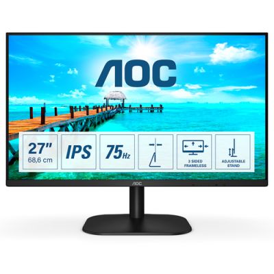 AOC B2 27B2H Computerbildschirm 68,6 cm (27") 1920 x 1080 Pixel Full HD LED Schwarz