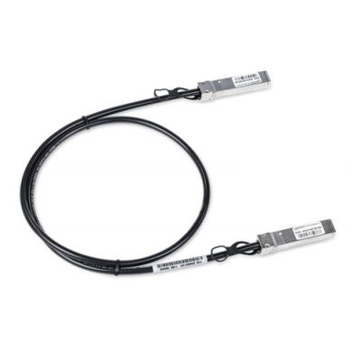 Lancom Systems SFP-DD-DAC50-1M InfiniBand/Glasfaserkabel Schwarz, Stahl