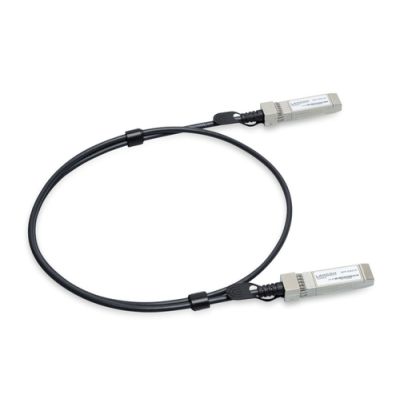 Lancom Systems SFP-DAC10-1m (Bulk 8) InfiniBand/Glasfaserkabel SFP+ Schwarz, Stahl