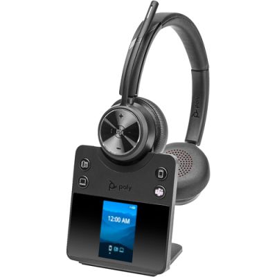 POLY Savi 7420 Office DECT 1880-1900 MHz Stereo-Headset, für Microsoft Teams zertifiziert
