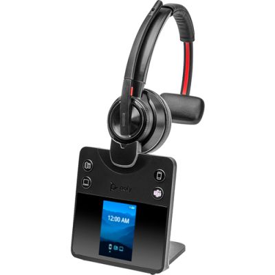 POLY Savi 8410 Office DECT 1880-1900 MHz Monaurales Headset, für Microsoft Teams zertifiziert