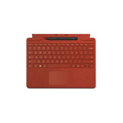 Microsoft Signature with Slim Pen 2 Rot Microsoft Cover port QWERTZ Deutsch