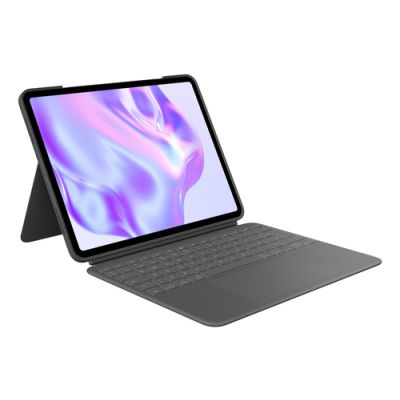 Logitech Combo Touch QWERTY Spanisch Smart Connector Graphit
