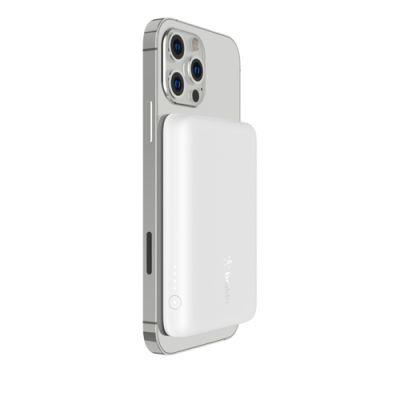Belkin BPD002BTWH Powerbank 2500 mAh Kabelloses Aufladen Weiß