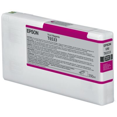 Epson T6533 Vivid Magenta-Tintenpatrone (200 ml)