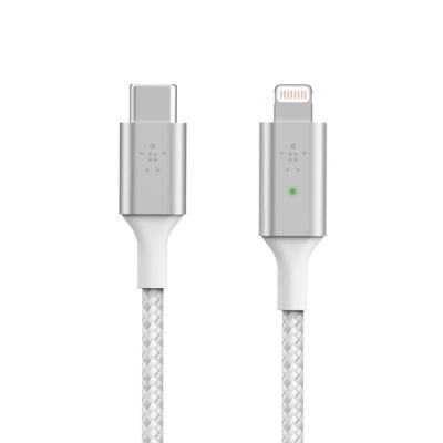Belkin Smart LED USB-C to Lightning Weiß