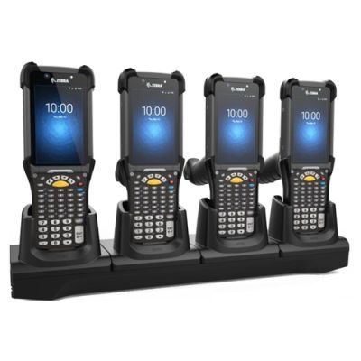 Zebra CRD-MC93-4SCHG-01 Ladegerät für Mobilgeräte Tragbarer Rechner Schwarz Gleichstrom Drinnen