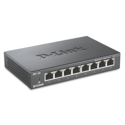 D-Link DGS-108 Schwarz