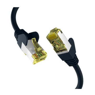 EFB Elektronik EC020200034 Netzwerkkabel Schwarz 1 m Cat6a S/FTP (S-STP)