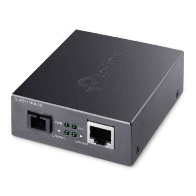 TP-Link FC111PB-20 Netzwerk Medienkonverter 100 Mbit/s Einzelmodus Schwarz