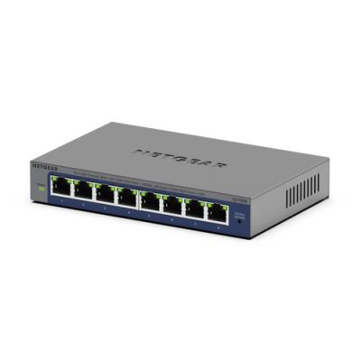 NETGEAR GS108Ev4 Unmanaged L2/L3 Gigabit Ethernet (10/100/1000) Grau