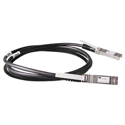 HPE 10G SFP+ to SFP+ 3m Direct Attach Copper InfiniBand/Glasfaserkabel SFP+ Schwarz
