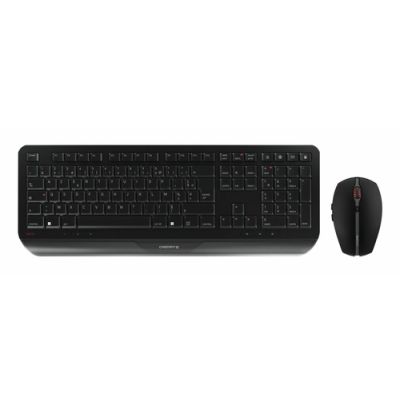 CHERRY JD-7000FR-2 Tastatur Maus enthalten RF Wireless Schwarz