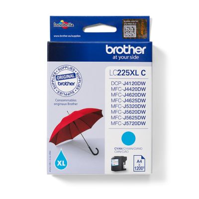 Brother LC225XLC Druckerpatrone 1 Stück(e) Original Cyan