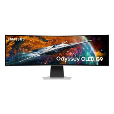Samsung Odyssey LS49CG954SUXEN LED display 124,5 cm (49") 5120 x 1440 Pixel 5K Ultra HD OLED Silber