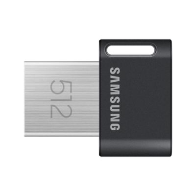 Samsung MUF-512AB USB-Stick 512 GB USB Typ-A 3.2 Gen 1 (3.1 Gen 1) Schwarz, Edelstahl