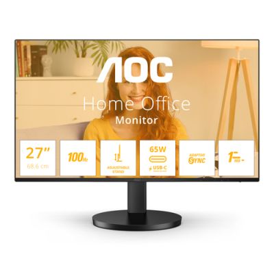 AOC B3 Q27B3CF2 Computerbildschirm 68,6 cm (27") 2560 x 1440 Pixel Quad HD Schwarz