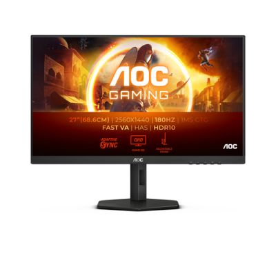 AOC G4 Q27G4XN Computerbildschirm 68,6 cm (27") 2560 x 1440 Pixel Quad HD LCD Schwarz, Grau