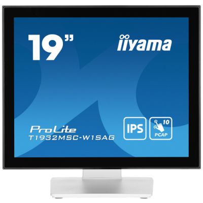 iiyama ProLite T1932MSC-W1SAG Computerbildschirm 48,3 cm (19") 1280 x 1024 Pixel Full HD LED Touchscreen Tisch Weiß