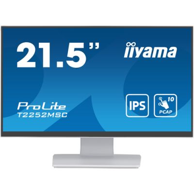 iiyama ProLite Computerbildschirm 54,6 cm (21.5") 1920 x 1080 Pixel Full HD LCD Touchscreen Tisch Weiß