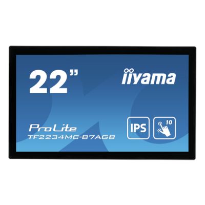 iiyama ProLite TF2234MC-B7AGB Computerbildschirm 54,6 cm (21.5") 1920 x 1080 Pixel Full HD LED Touchscreen Multi-Nutzer Schwarz