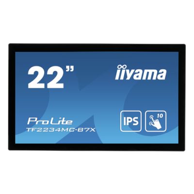 iiyama ProLite TF2234MC-B7X Computerbildschirm 54,6 cm (21.5") 1920 x 1080 Pixel Full HD LED Touchscreen Multi-Nutzer Schwarz