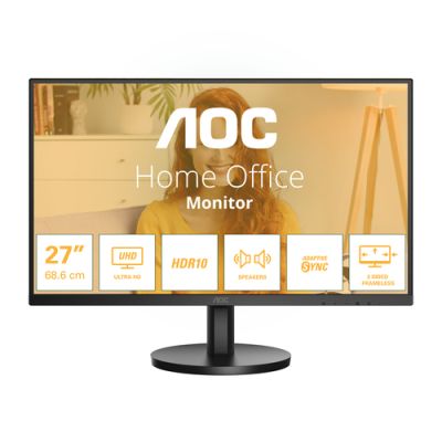 AOC B3 U27B3A Computerbildschirm 68,6 cm (27") 3840 x 2160 Pixel 4K Ultra HD LCD Schwarz