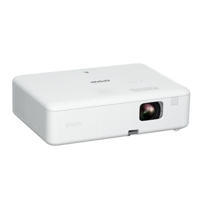 Epson CO-W01 Beamer 3000 ANSI Lumen 3LCD WXGA (1200x800) Schwarz, Weiß