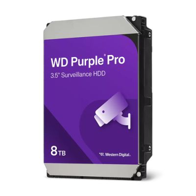 Western Digital Purple Pro Smart Video HDD 8TB Interne Festplatte 7200 RPM 3.5" SATA