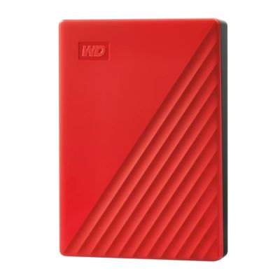 Western Digital My Passport WDBR9S0060BRD-WESN Externe Festplatte 6 TB 2.5" Micro-USB B 3.2 Gen 1 (3.1 Gen 1) Rot
