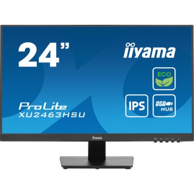 iiyama ProLite XU2463HSU-B1 Computerbildschirm 60,5 cm (23.8") 1920 x 1080 Pixel Full HD LED Schwarz
