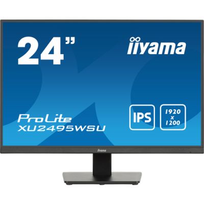 iiyama ProLite XU2495WSU-B7 Computerbildschirm 61 cm (24") 1920 x 1200 Pixel 4K Ultra HD LED Schwarz